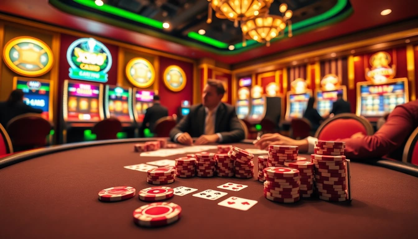 Experience the excitement of XX88 Casino with dynamic gameplay and luxurious gaming tables.