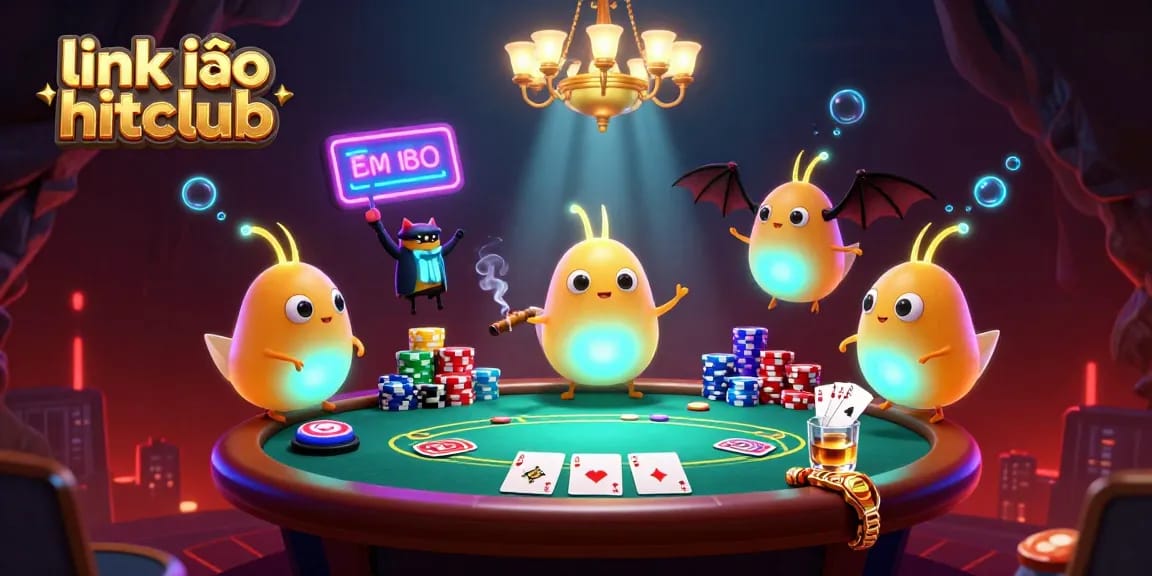 Engage with the vibrant link vào hitclub scene, illuminated by glowworms and a unique bat dealer.
