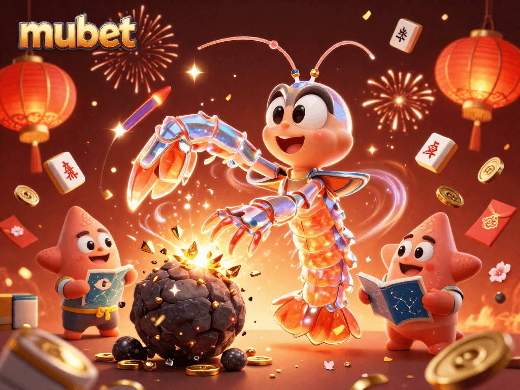 Experience the excitement of mubet's vibrant gaming universe with galactic characters and dynamic casino elements.