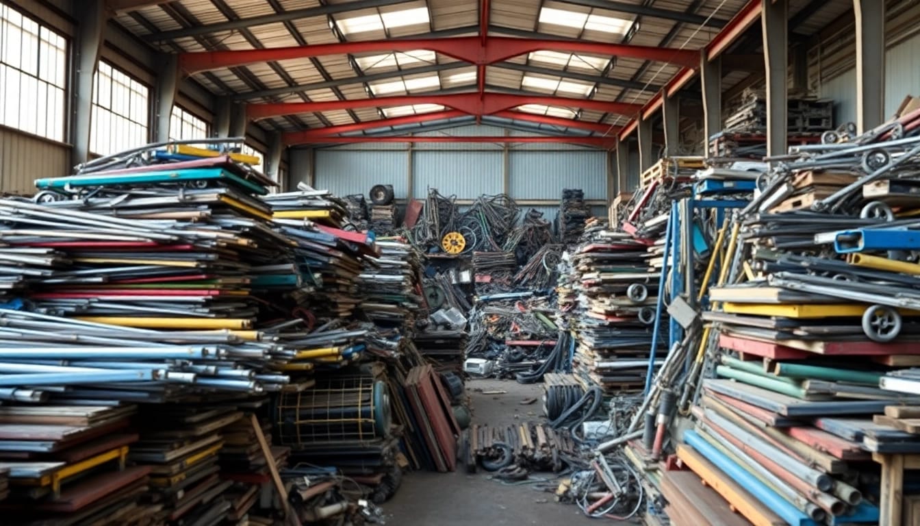 Visit the Schrottplatz Remscheid to discover our organized and environmentally friendly scrapyard for scrap metal.