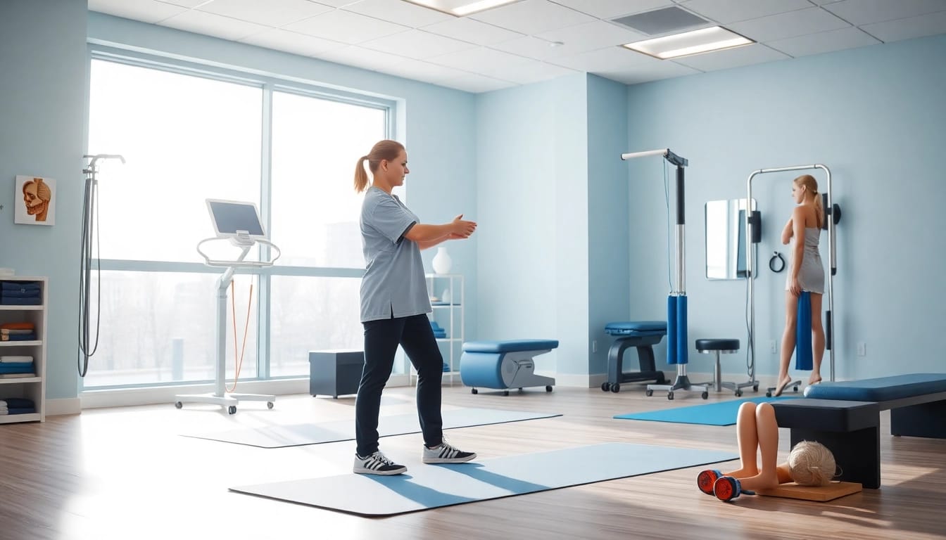 Enhance recovery with expert physiotherapy Edmonton services in a bright clinic.