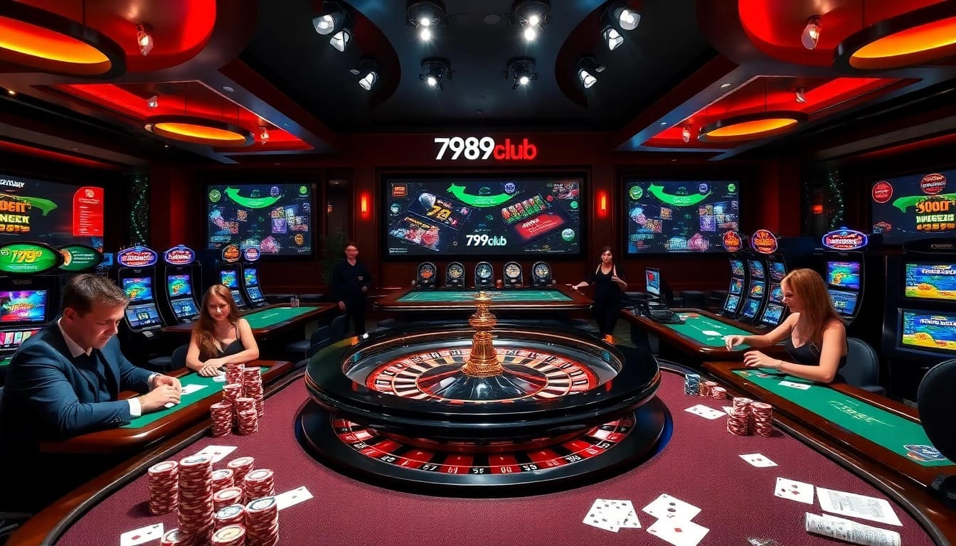 Experience the thrill of 789club with vibrant casino games and exciting roulette action.