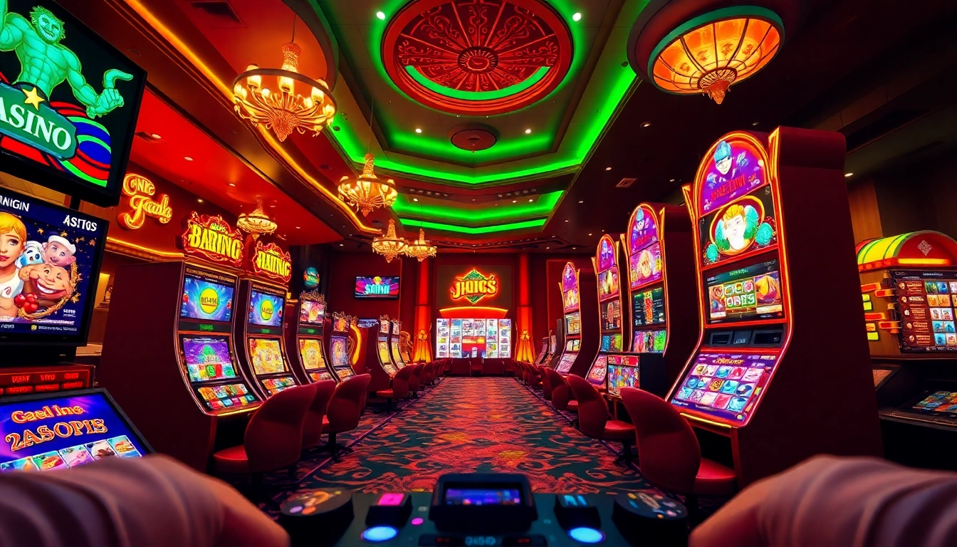 Engaging scene from online casinos ohne limit featuring vibrant games and players in action.