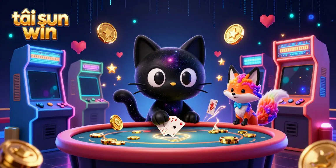 Engage in exhilarating gameplay with tải sun win at the cosmic casino, featuring captivating characters and vibrant elements.
