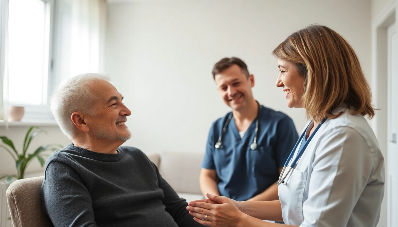 Pflegedienst Hameln bietet fürsorgliche Unterstützung für ältere Menschen, mit einem freundlichen Pflegepersonal.