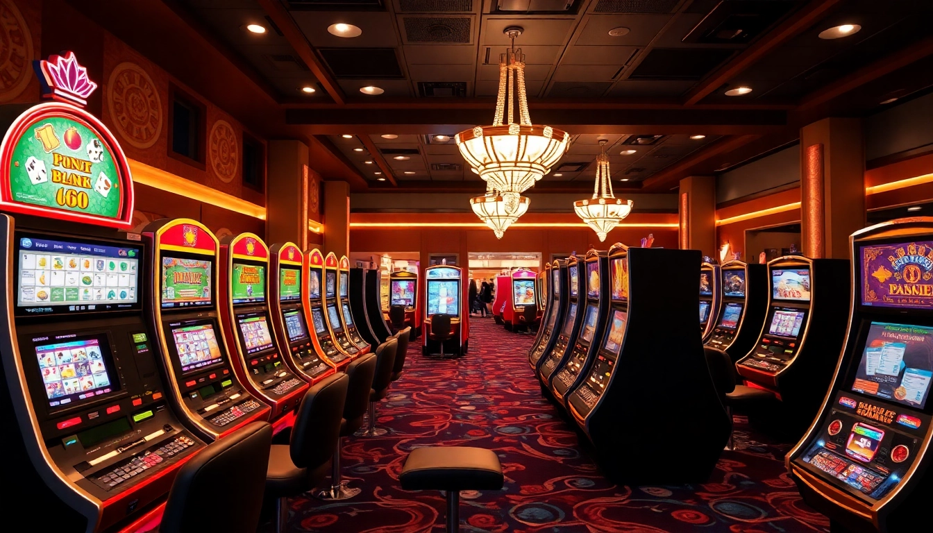 Genießen Sie den Nervenkitzel in einem casino ohne anmeldung mit bunten Spielautomaten und einladendem Ambiente.