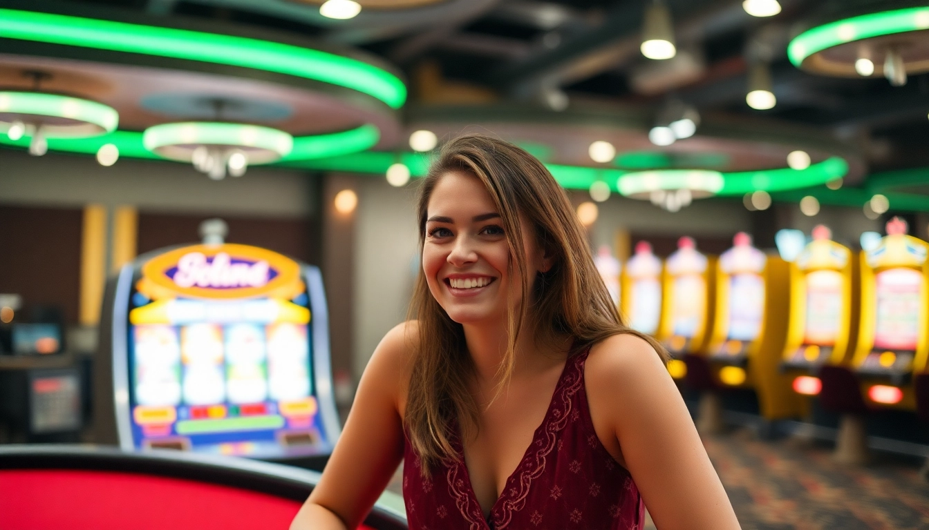 Anwenden des Slot Park Bonus Codes an bunten Spielautomaten für ein aufregendes Gewinn-Erlebnis.