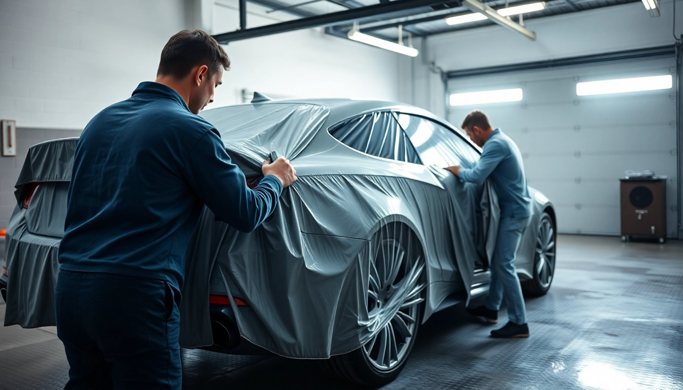 Detailansicht einer Autofolie, die bei der Autofolierung eingesetzt wird; wie viel kostet autofolierung für hochwertige Ergebnisse?