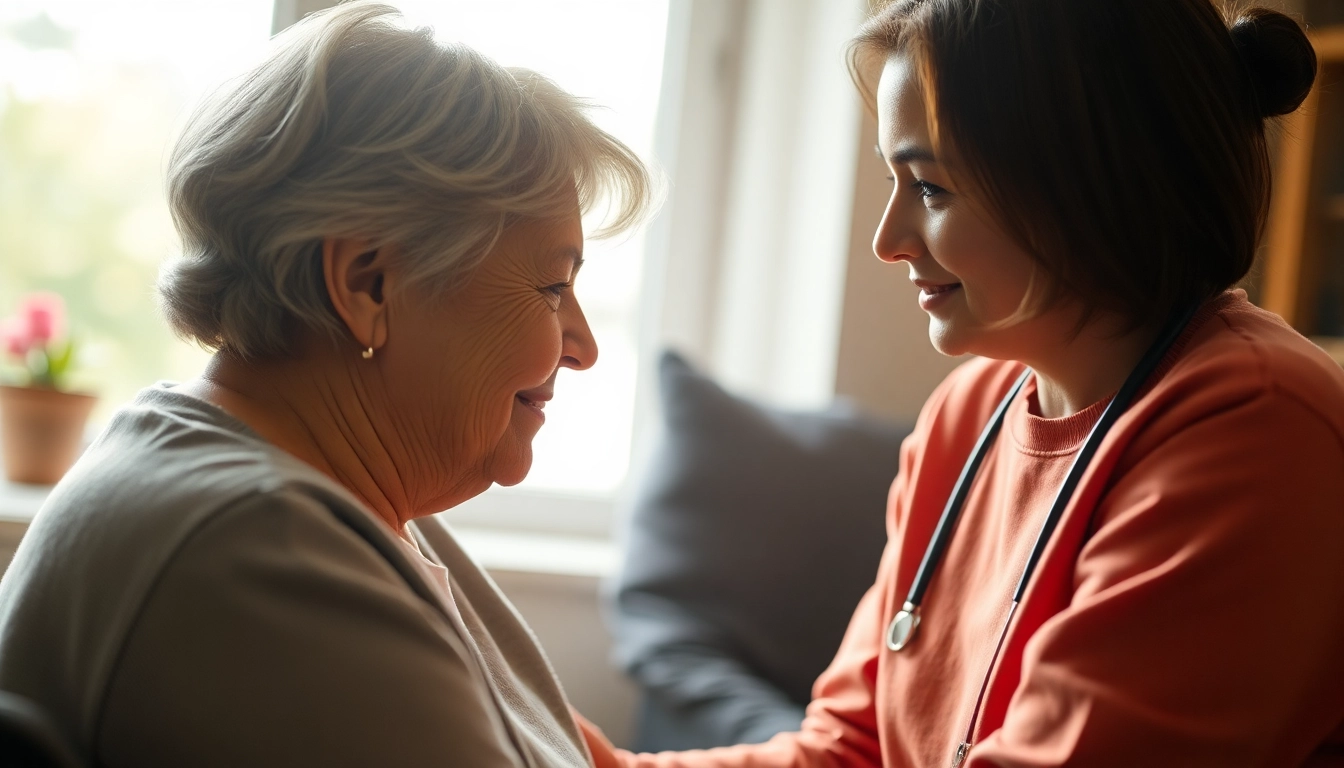 Experienced caregiver providing support at an ambulanter pflegedienst leverkusen, ensuring comfort and safety.