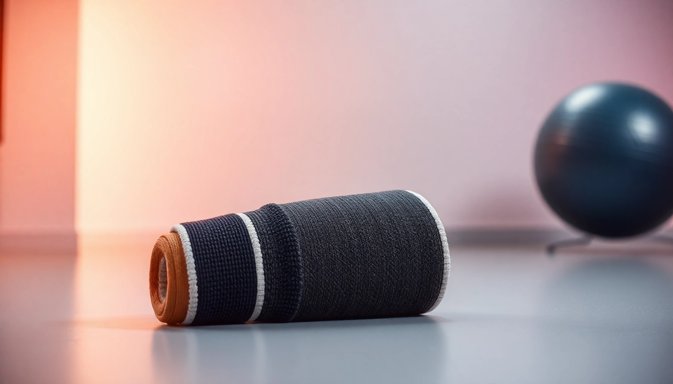 Kniebandage zur optimalen Unterstützung und Stabilisierung Ihres Knies bei aktiven Bewegungen.