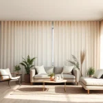 Gestalten Sie Ihr Zuhause mit einem Plissee auf Maß, das sanftes Licht filtert und eine warme Atmosphäre schafft.