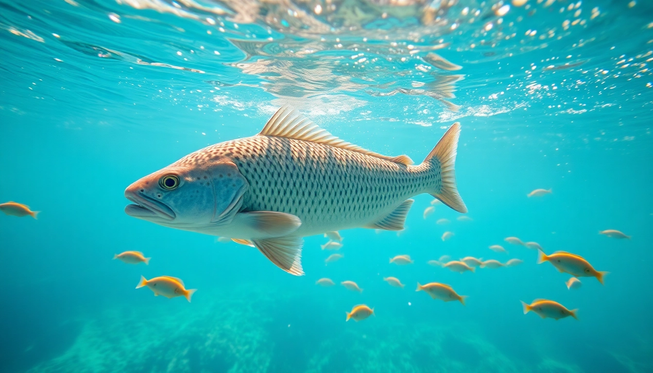 Tauchen in Playa del Carmen, ein Taucher erkundet die farbenfrohen Korallenriffe unter Wasser.