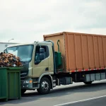 Autoverschrottung durch profesionales Team beim Abholen von Altmetall in NRW.