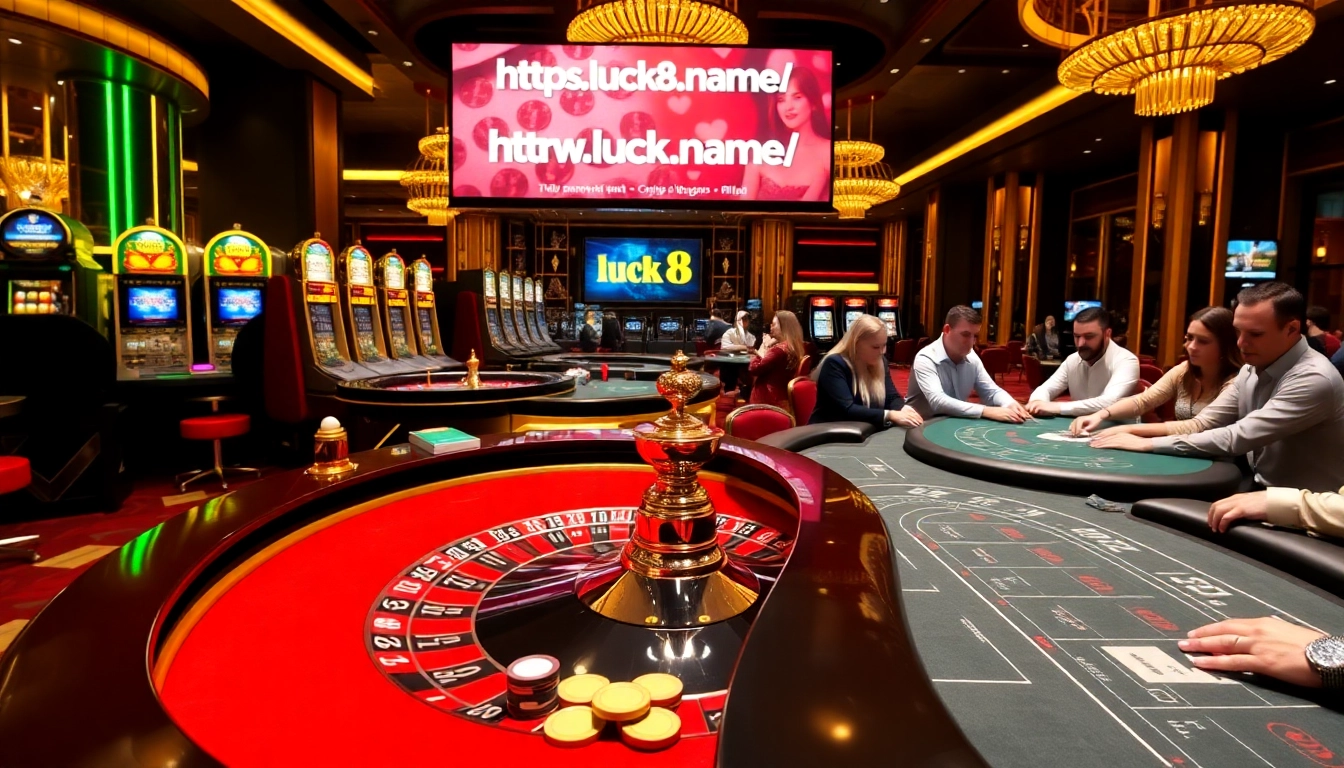 Experience the thrill of gambling at https://luck8.name/ with vibrant casino games and a luxurious atmosphere.