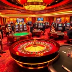 Experience thrilling gameplay at rr88 casino with vibrant roulette and poker tables packed with action.