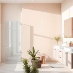 Bewundern Sie die stilvolle Sonni Sanitär Dusche in einem modernen Badezimmerambiente mit eleganten Badmöbeln und natürlichen Lichtquellen.