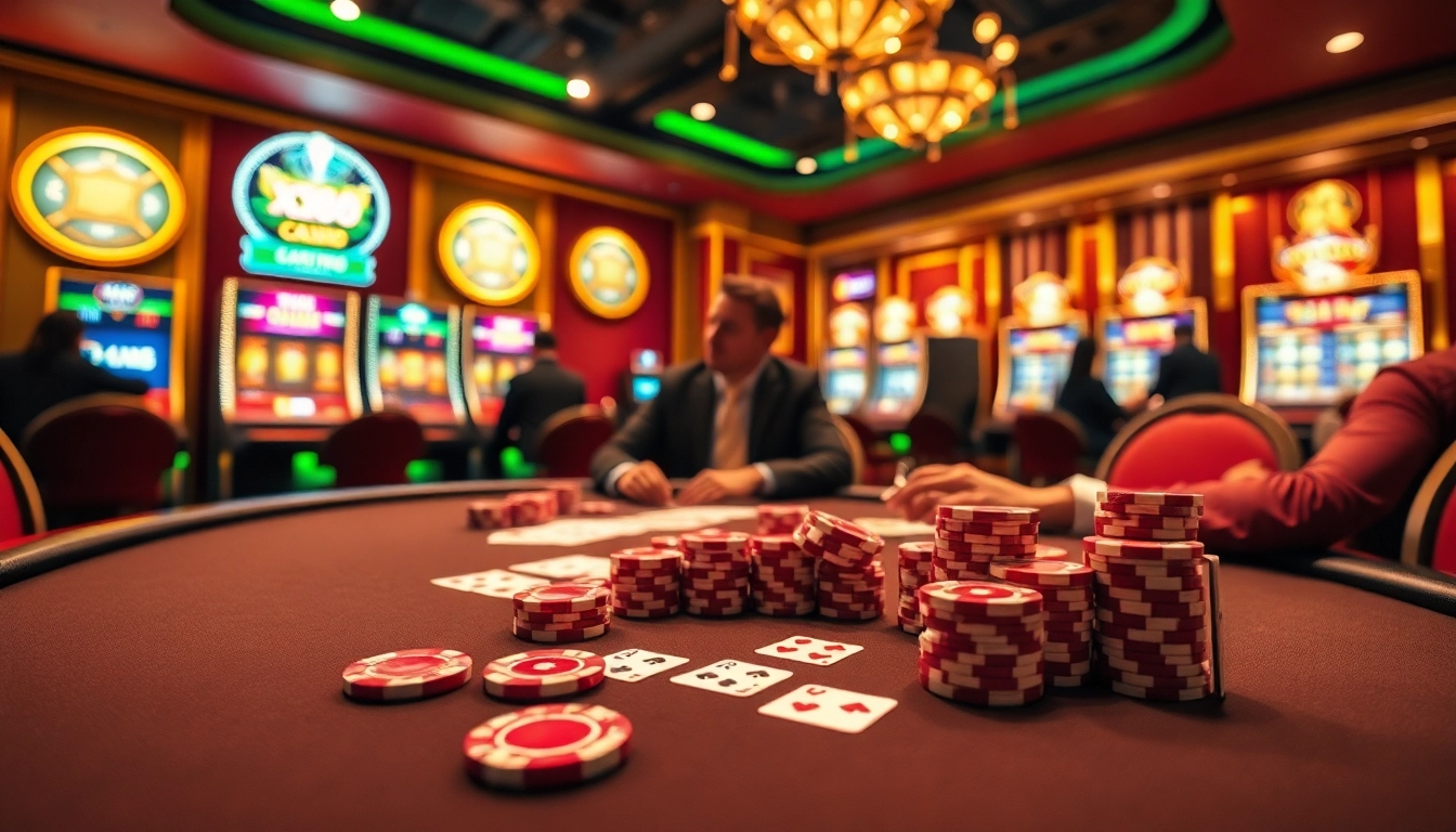 Experience the excitement of XX88 Casino with dynamic gameplay and luxurious gaming tables.