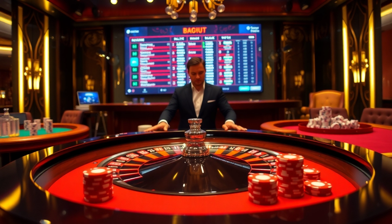 Experience premium gaming at 88i nhà cái with thrilling casino tables and vibrant poker chips.