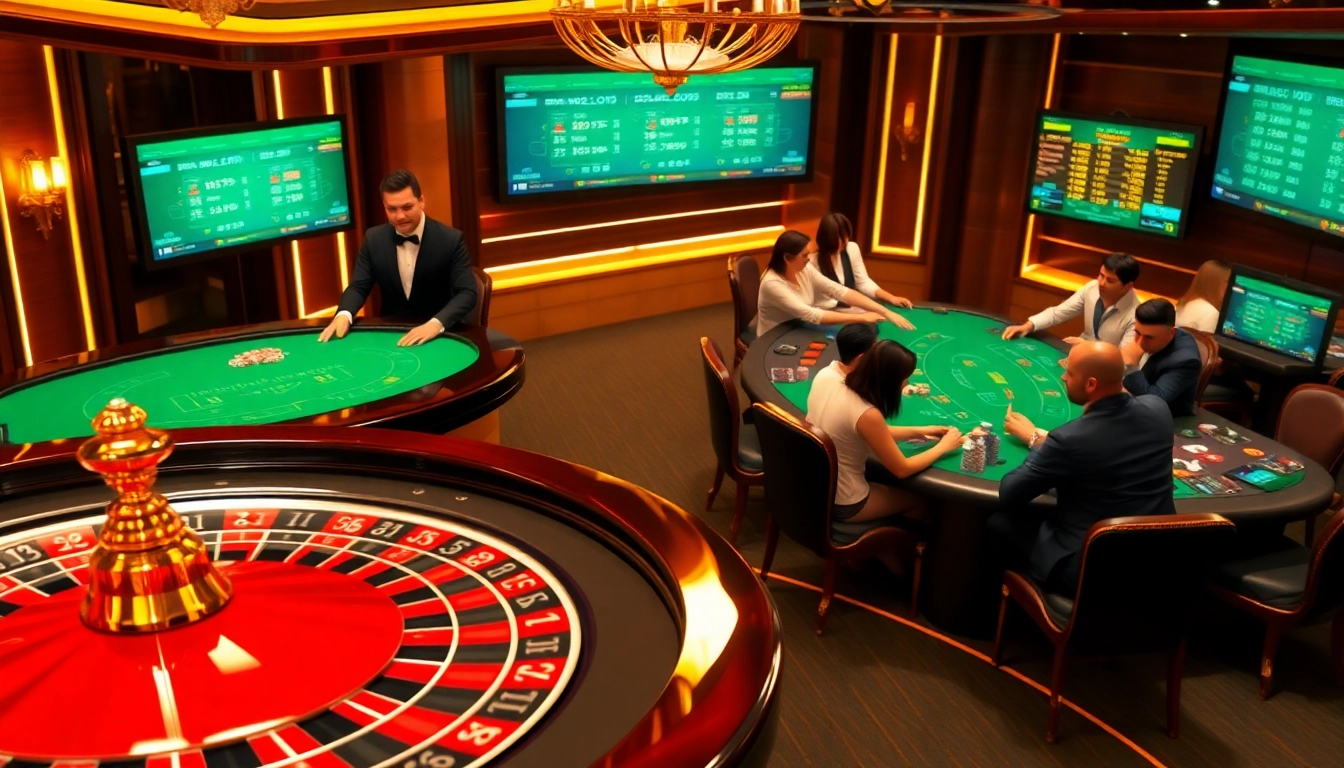 Experience the excitement at 88i nhà cái with luxurious casino visuals and lively gameplay.