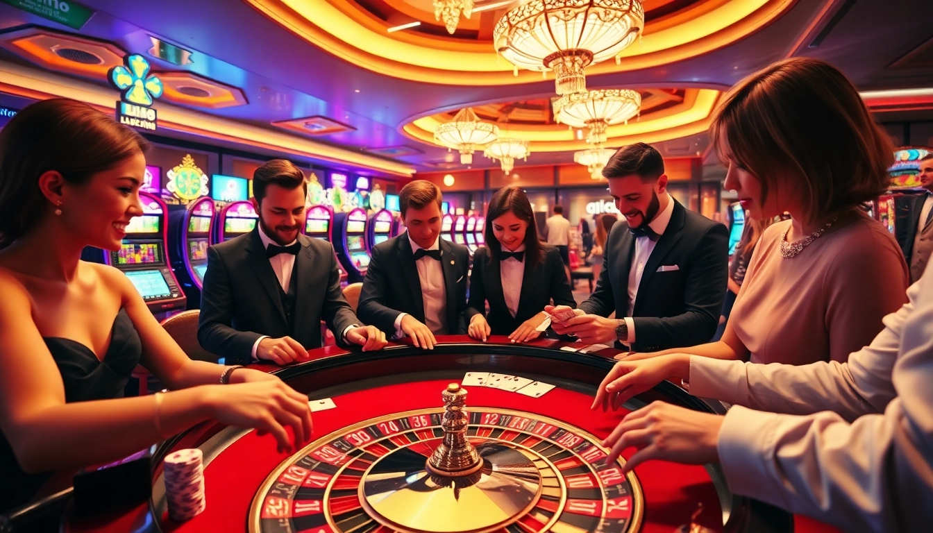Hòa mình vào không khí sôi động tại casino của LUCK8.com, với những bàn cược sống động và lối chơi đầy sức sống.