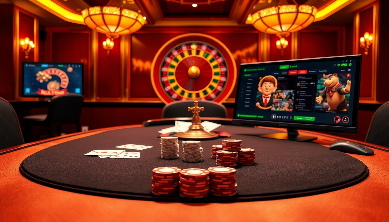 Tham gia một ván poker đầy hồi hộp tại https://luck8.net với những lá bài hấp dẫn và không khí sòng bạc sống động.