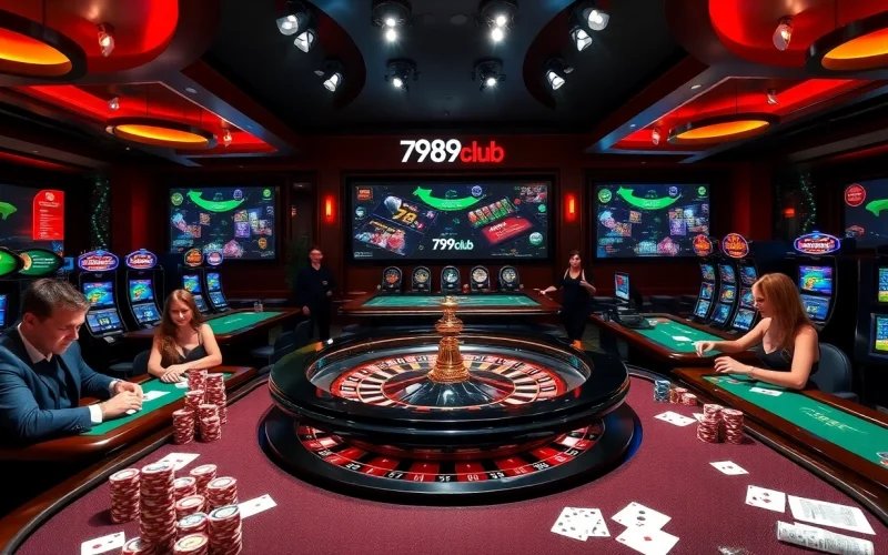 Experience the thrill of 789club with vibrant casino games and exciting roulette action.